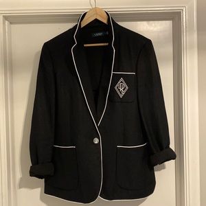 Black & white blazer